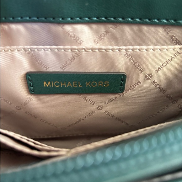 Emerald green quilted Michael kors - Picture 3 of 9